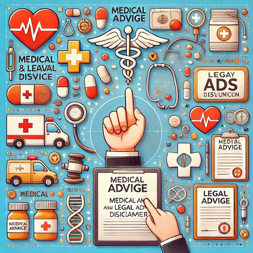 Medical and Legal Advice disclaimer image for Easy Ads Solution