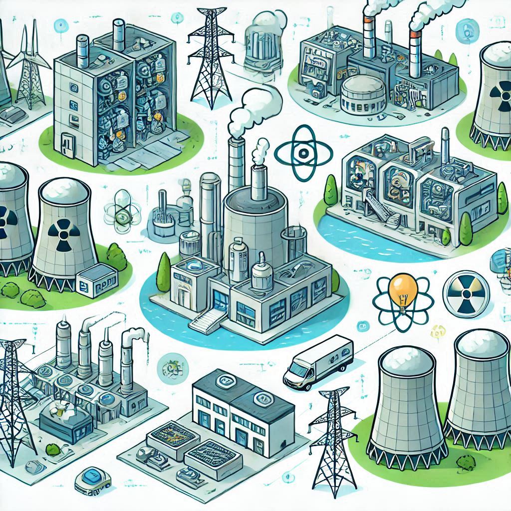 challenges and considerations of small modular reactors in cartoon style (1) easyadsolution.in