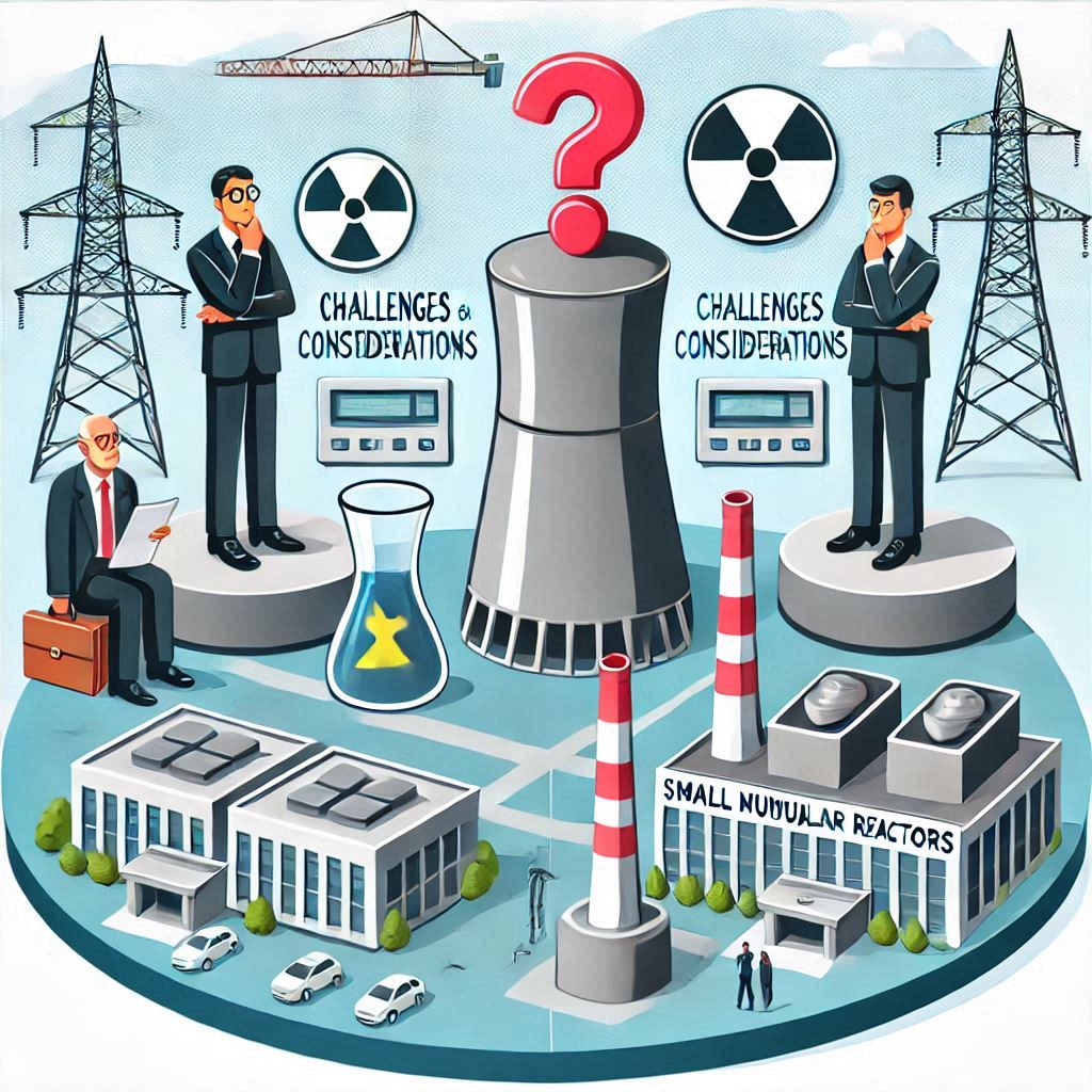 challenges and considerations of small modular reactors in cartoon style easyadsolution.in