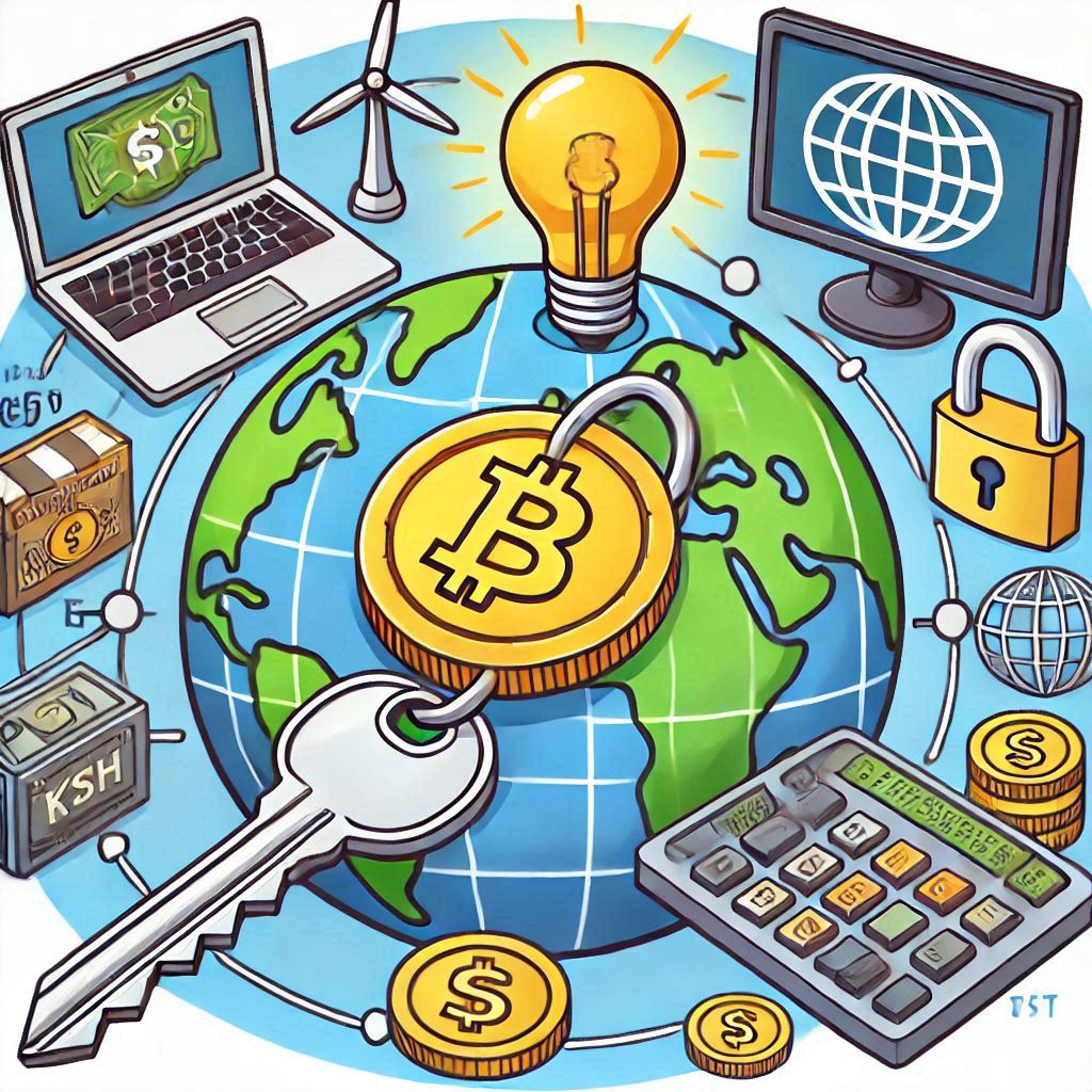 global accessibility of tokenization in cartoon style easyadsolution.in