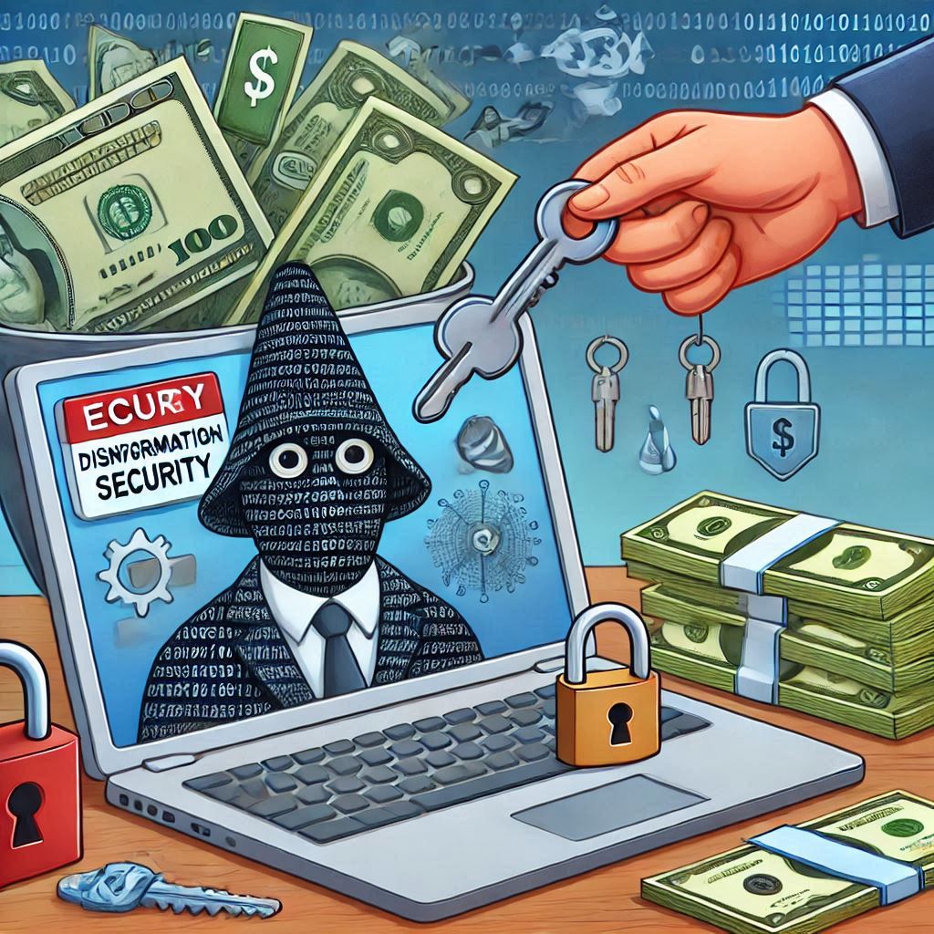 economic harm of disinformation security in cartoon style easyadsolution.in